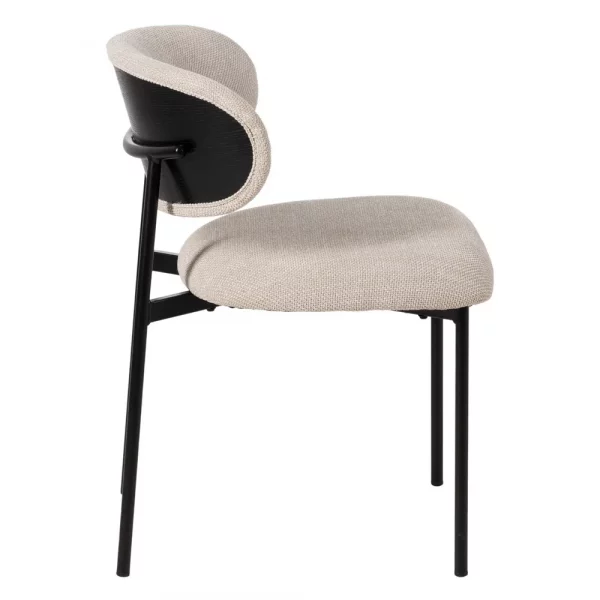 Silla negro blanco - Imagen 5