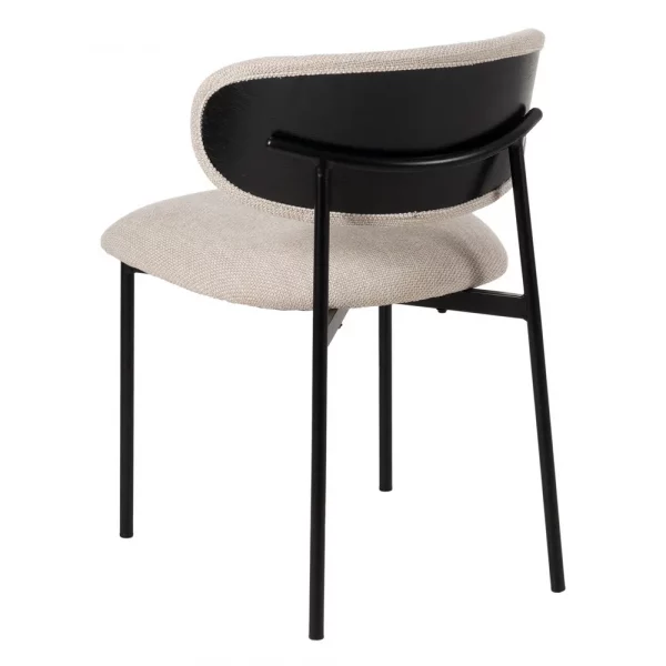 Silla negro blanco - Imagen 6