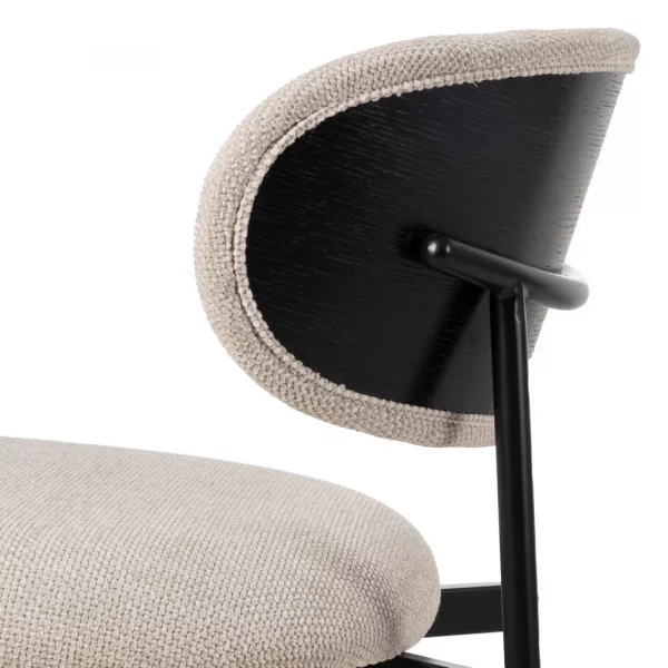Silla negro blanco - Imagen 3