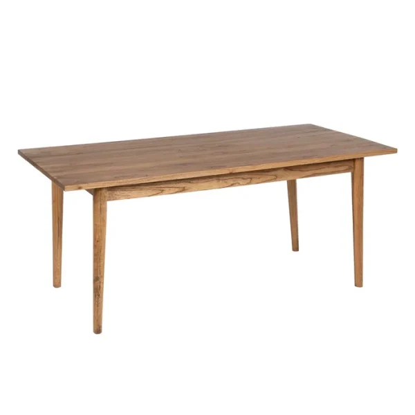 Mesa comedor miel madera mindi salón - Imagen 3