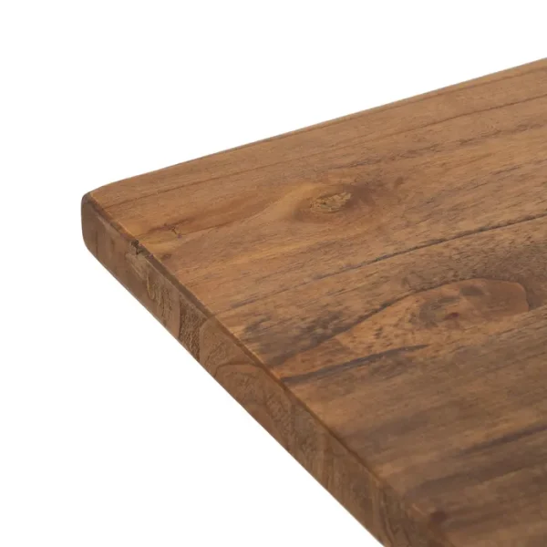 Mesa comedor miel madera mindi salón - Imagen 4